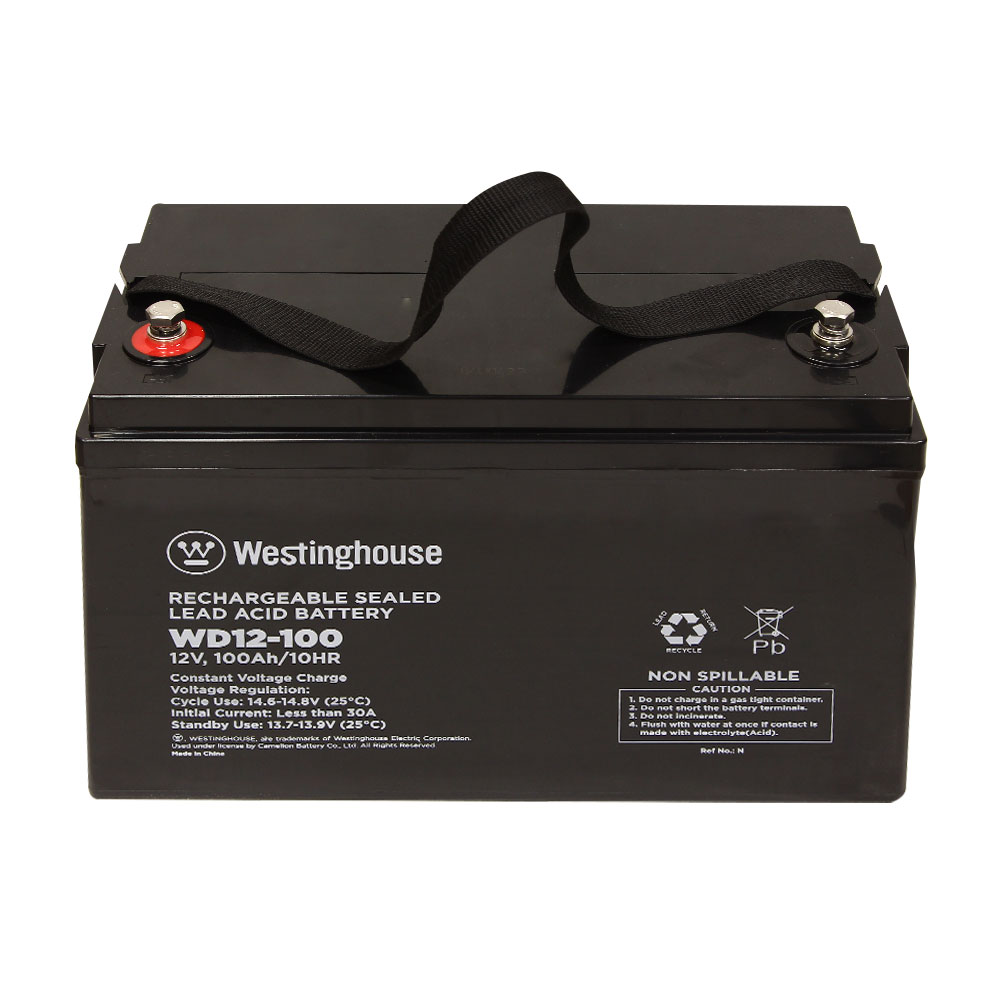 Свинцево-кислотна АКБ Deep Cycle Westinghouse 12V, 100Ah, terminal T16