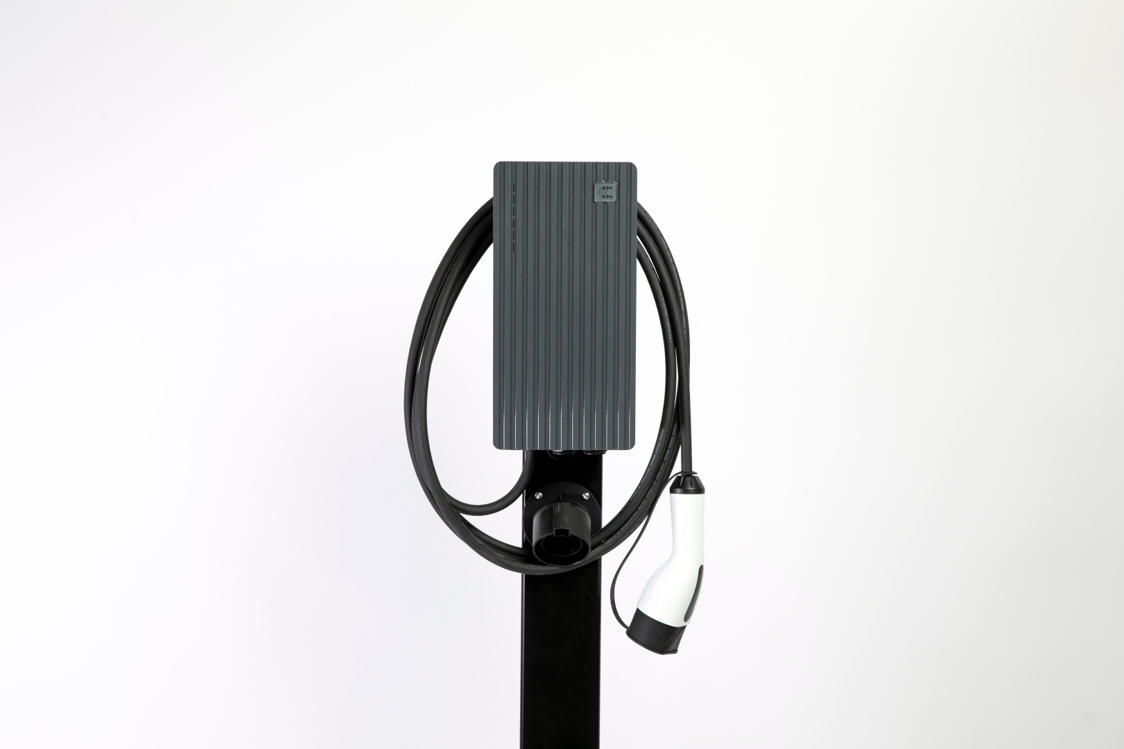 Зарядна станція комерційного використання TeltoCharge EVC1211P1000 type 2 cable + modem 22kW (32A / 3-phase)